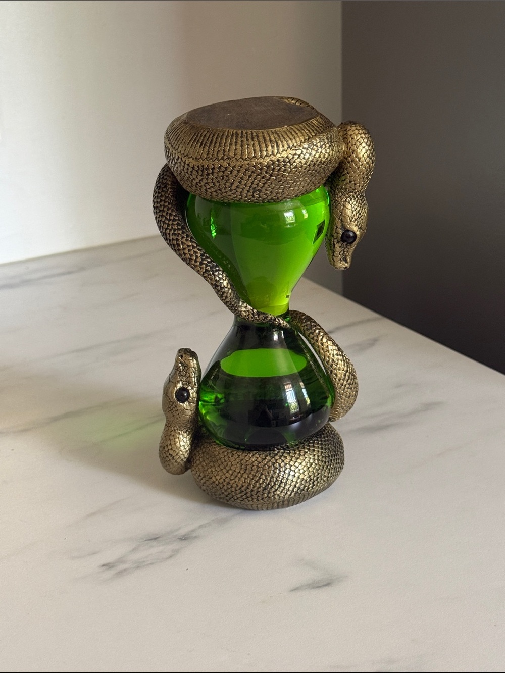 Homegoods Martha Stewart Halloween Snake Water Globe - Picture 2 of 3